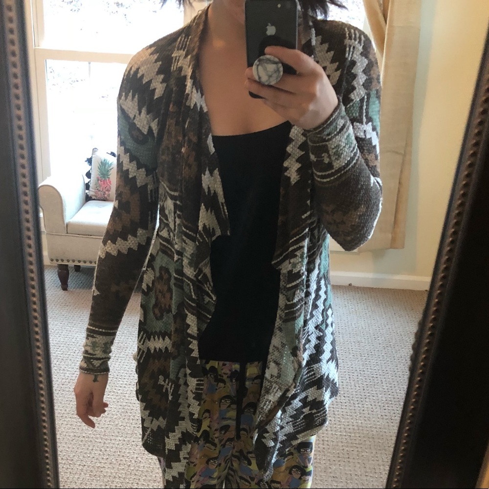 Target Aztec Print Cardigan - Picture 2 of 3